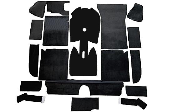 1965-69 BMW 2000CS Coupe Complete Interior Carpet Kit