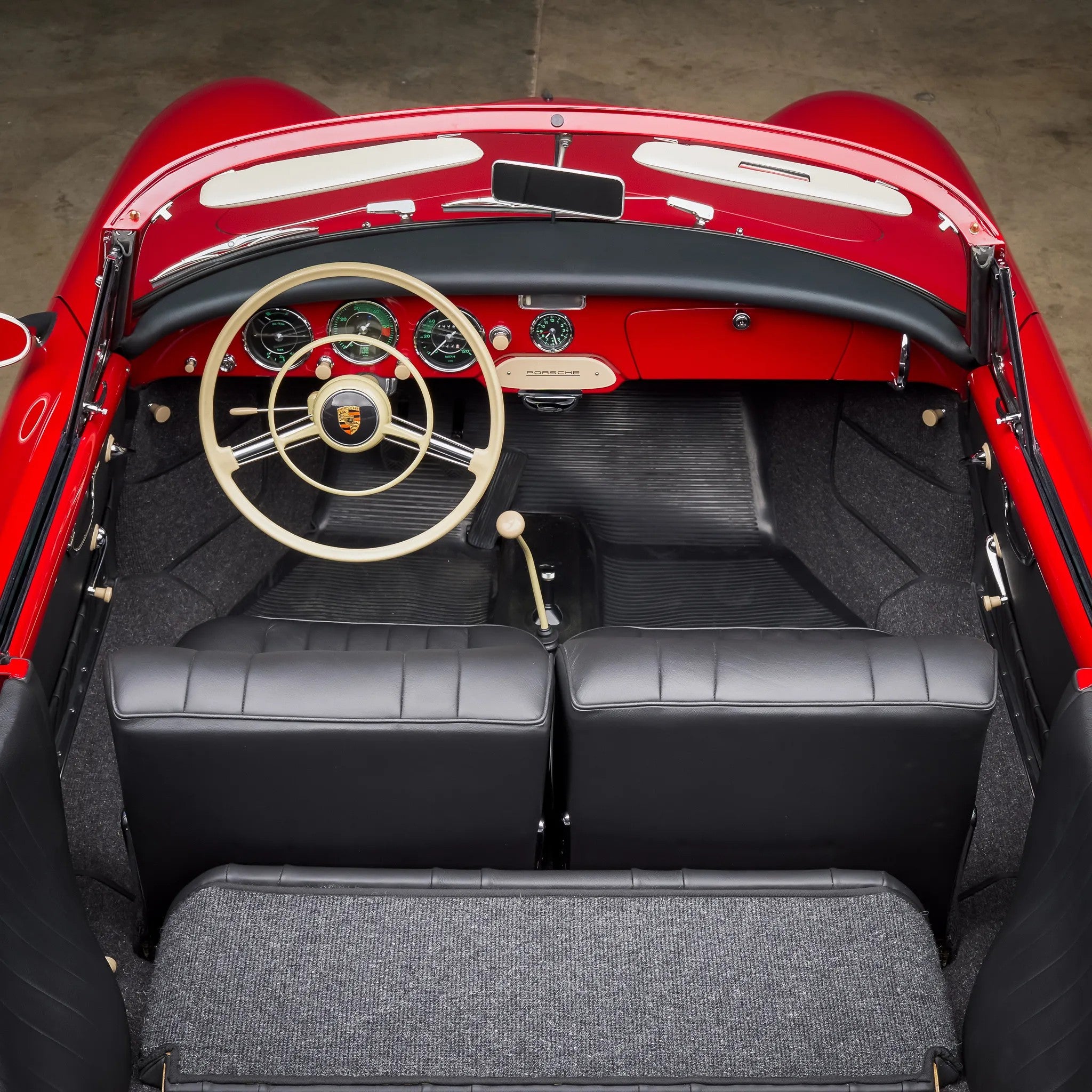 【未開封】 Design Interior Collection VOL.1 1961-63 Porsche 356B T6 Cabriolet Complete Interior Carpet Kit