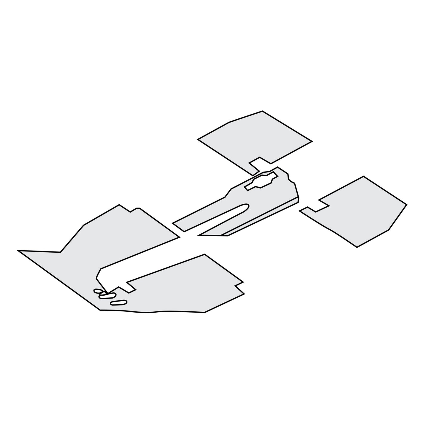 1961-63 Porsche 356B T6 Coupe Carpet Supplement