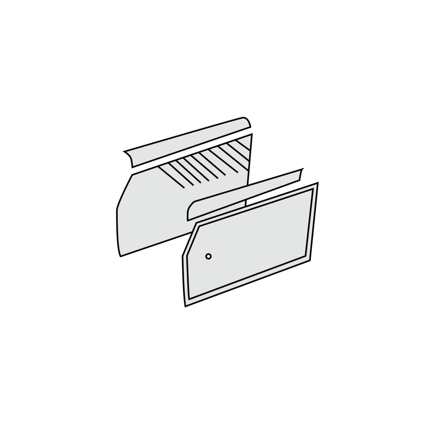 1994-98 Porsche 911 993 Door Panel Kit