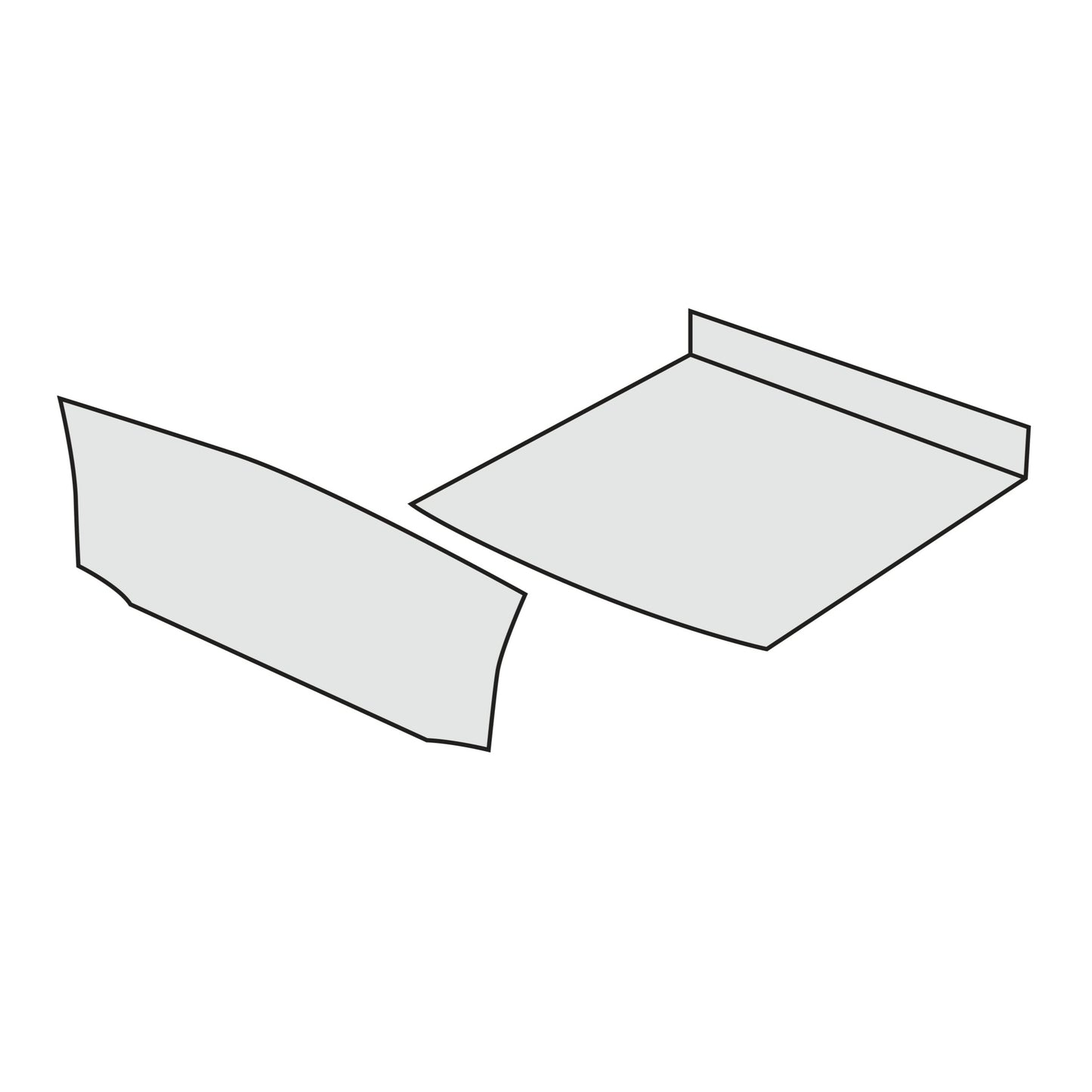 1969-72 Porsche 916 Front Trunk Carpet Kit