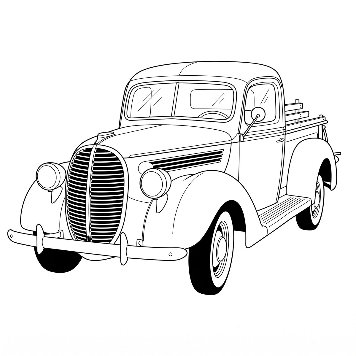 1935-39 Ford Pickup Auto Carpet Kit