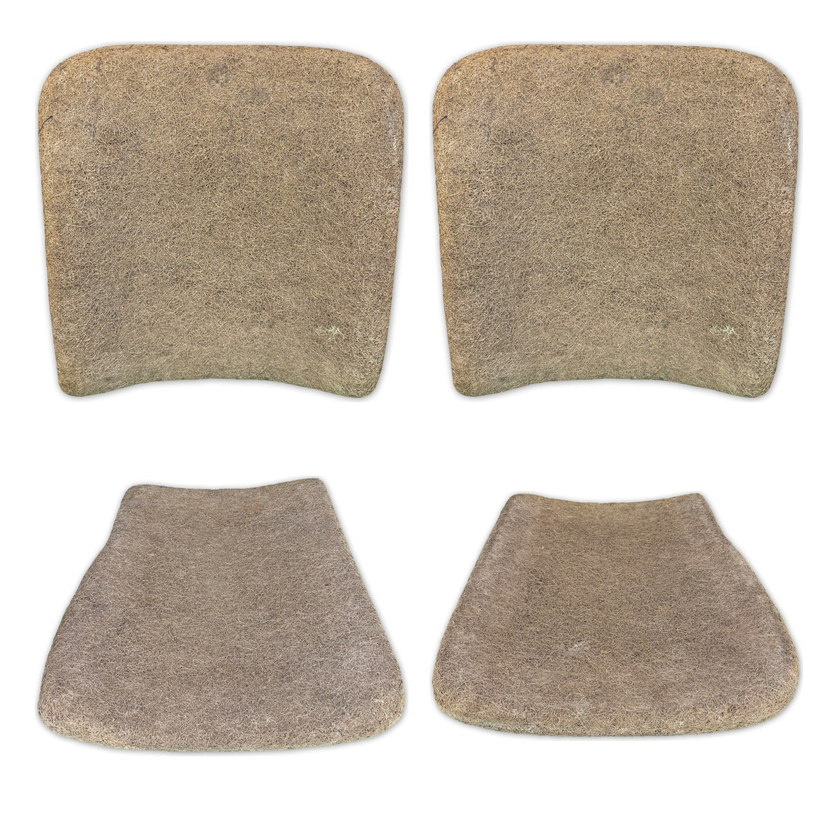 1963-1971 Mercedes-Benz W113 Complete Seat Pad Set — Both Front Seats