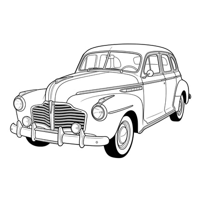 1941-42 Buick Special 40-A Convertible Auto Carpet Kit