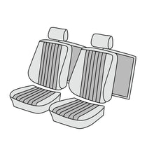 1985-89 Mercedes-Benz 560SL Roadster Front Seat Cover Kit