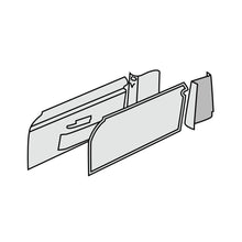 1963-67 Mercedes-Benz 230SL Hard Pocket Door & Rear Panel Kit