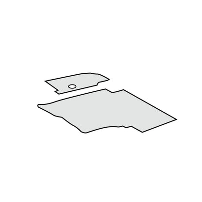 1963-67 Mercedes-Benz 230SL Trunk Carpet