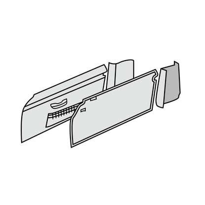 1967-71 Mercedes-Benz 280SL Soft Pocket Door & Rear Panel Kit