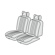 1969-71 Mercedes-Benz 280SL Front Seat Cover Kit