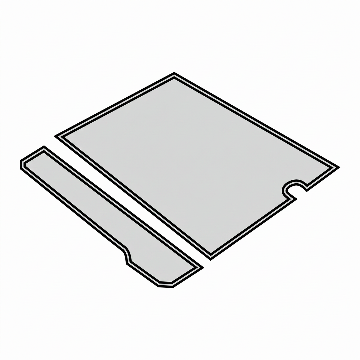 1955-63 Mercedes-Benz 190SL Trunk Carpet Set