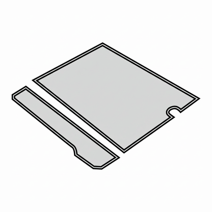 1955-63 Mercedes-Benz 190SL Trunk Carpet Set