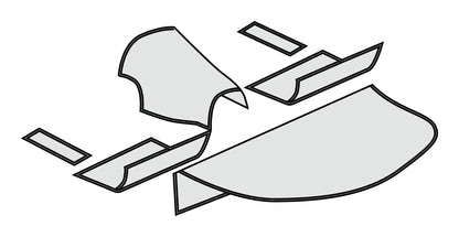 1954-57 Mercedes-Benz 300SL Gullwing Carpet Set