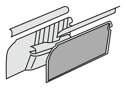 1957-63 Mercedes-Benz 300SL Roadster Door Panel Kit
