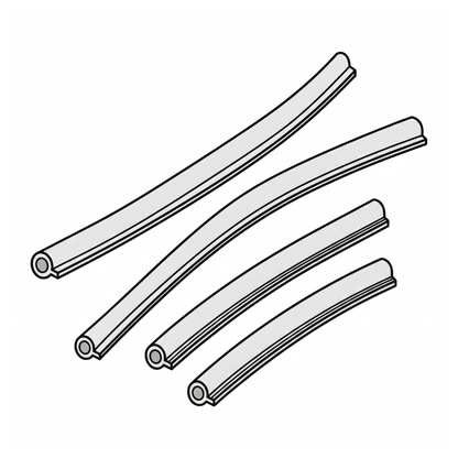 1957-63 Mercedes-Benz 300SL Roadster Windlace Kit