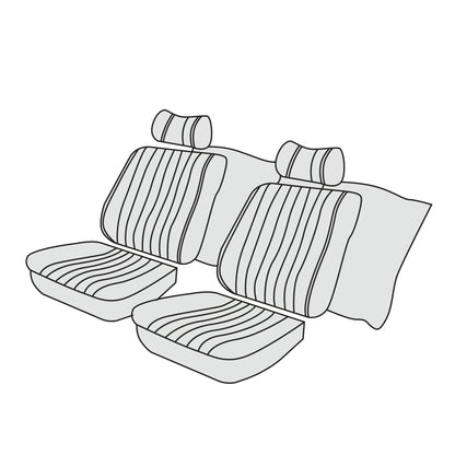 1975 BMW 1802 Front Seat Cover Kit