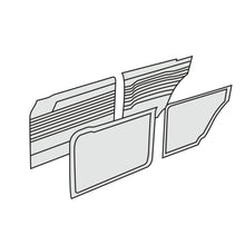 1974-75 BMW 2002tii Door Panel & Rear Panel Kit