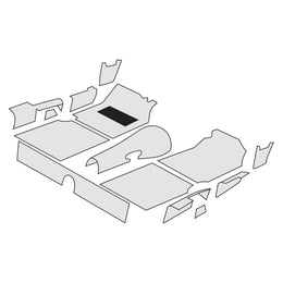 1971-74 BMW 1800 Complete Interior Carpet Kit