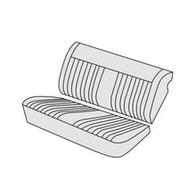 1974 BMW 2002tii Rear Seat Cover Kit