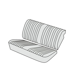 1975 BMW 2002tii Rear Seat Cover Kit