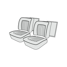 1965-70 BMW 2000C Coupe Front Seat Cover Kit