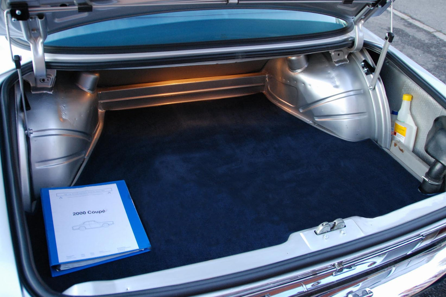 1965-69 BMW 2000C Coupe Trunk Carpet Kit