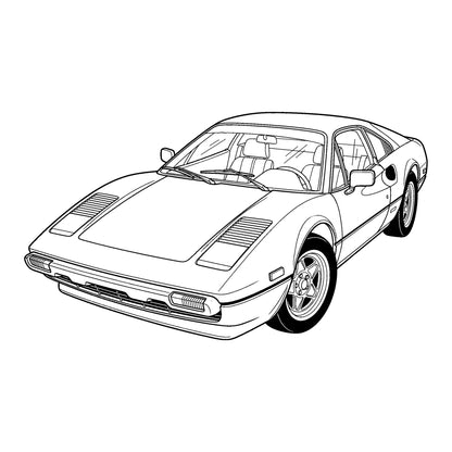 1980-82 Ferrari 308 GTBi & GTSi Carpet Kit