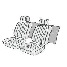 1975-79 BMW 316 Sedan Standard Seats Front Seat Cover Kit