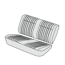 1979-80 BMW 318 Sedan Rear Seat Cover Kit