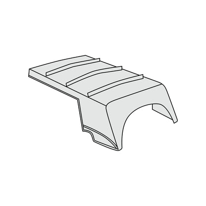 1963-66 Porsche 356C Cabriolet Headliner