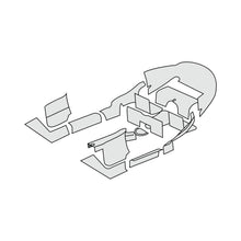 1959-61 Porsche 356B Roadster Complete Interior Carpet Kit