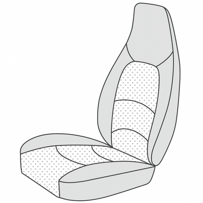1994-98 Porsche 911 993 Sport Seats Front Seat Cover Kit