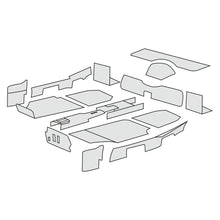 1967-68 Porsche 911 Targa Complete Interior Carpet Kit