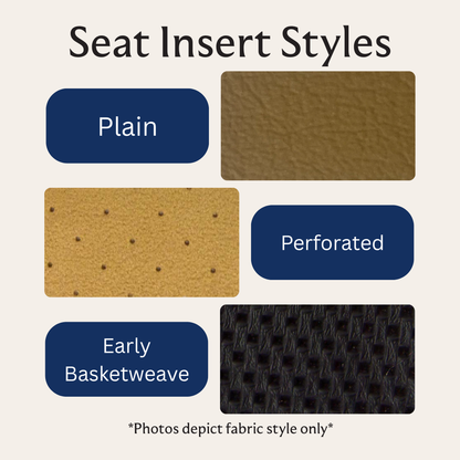 1972-73 Porsche 911 Sport Seats Front Seat Cover Kit