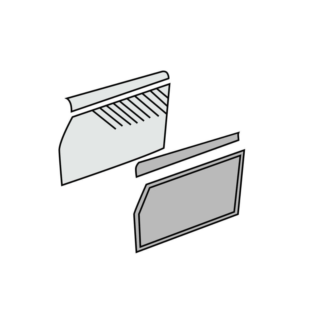 1977-89 Porsche 911 964 Door Panel Kit