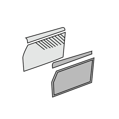 1977-89 Porsche 911 Door Panel Kit