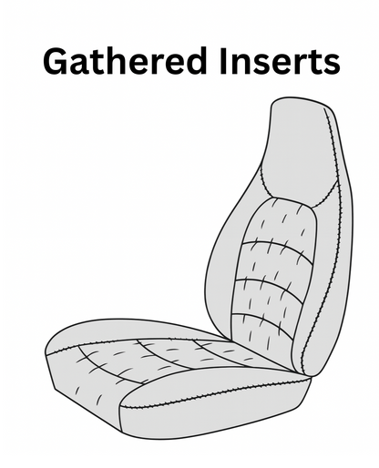 1994-98 Porsche 911 993 Comfort Seats Front Seat Cover Kit