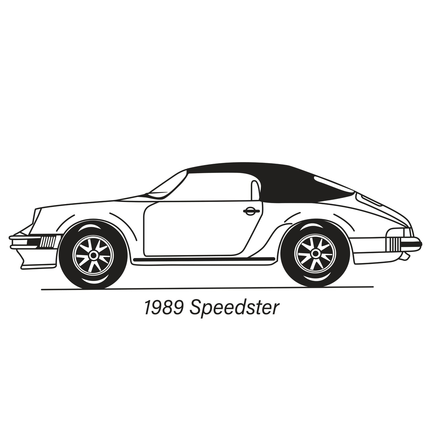 1986-89 Porsche 911 LHD Trunk Carpet Kit