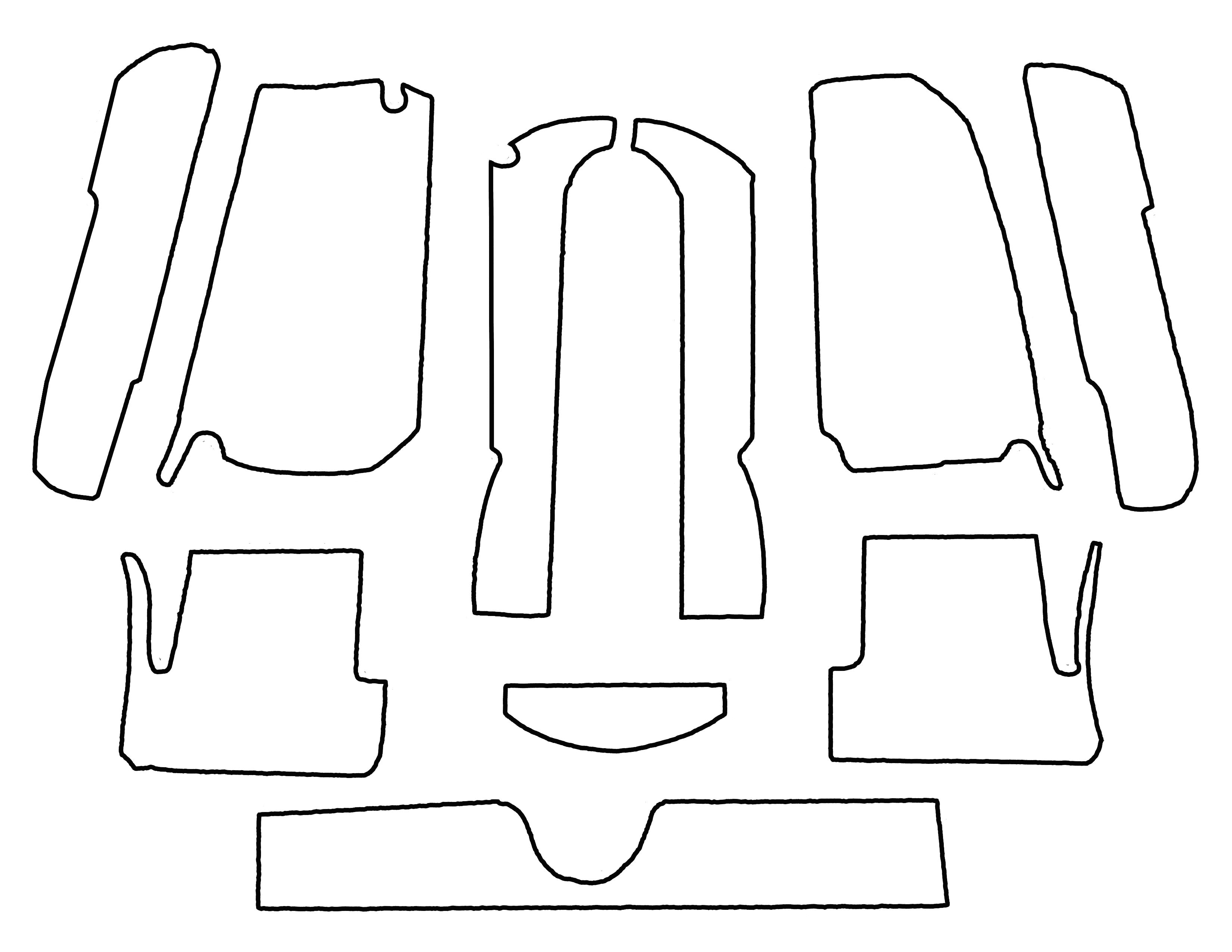 1968-83 Fiat 124 Complete Auto Carpet Kit – Newark Auto