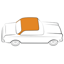 1946-48 Ford Anglia 2Dr Bow Style Auto Headliner