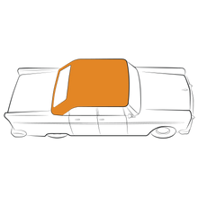 1955-57 Pontiac Pathfinder Sedan Bow Style Auto Headliner