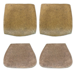 1972-1985 Mercedes-Benz R107 Complete Seat Pad Set — Both Front Seats