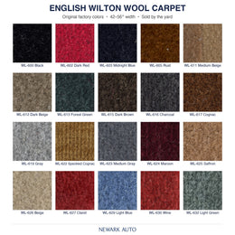 English Wilton Wool Carpet