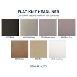 Flat-Knit Headliner