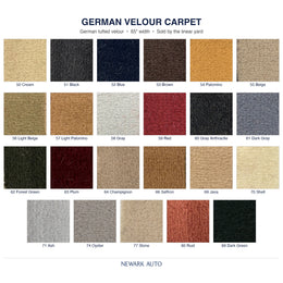 German Velour Carpet