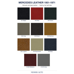 Mercedes Leather 1951-1971