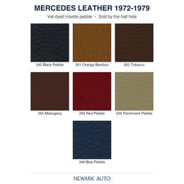 Mercedes Leather 1972-1979