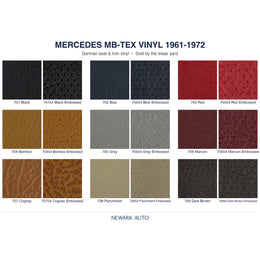 Mercedes MB-Tex Vinyl 1961-1972