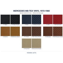 Mercedes MB-Tex Vinyl 1972-1980